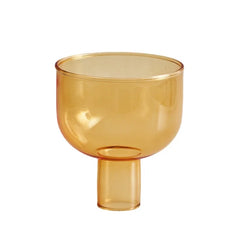 Candle Holder for Pillar Candles Stand Home Decor Colorful Glass Decorative Bottle Jar Storage Bowl