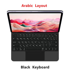 Magic Keyboard for iPad A16 2025 11th 11" Magnetic Case for iPad 10 10th 11th Generation Floating Stand Multi-Touch Keyboard