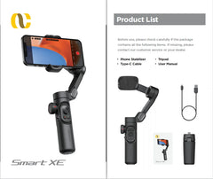 AOCHUAN Smart XE Gimbal Stabilizer 3-Axis Foldable Handheld Stand For iPhone Android With Focus Wheel For Vlog Live Streaming