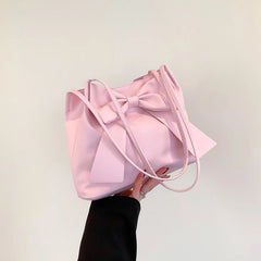 Fashion Bow Shoulder Handbag for Women – Versatile Style