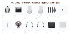 DJI Mini 3 Drone Beginner-Friendly Under 249 g Extended Battery Life 4K HDR Video True Vertical Shooting Original in Stock