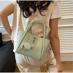 Fashion Leather Tote Bag – Versatile Casual Commuter Bag