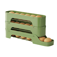 Automatic Rolling Egg Storage Organiser for Fridge – additional product image