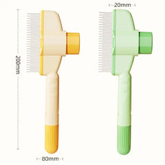 Self-Cleaning Pet Grooming Brush – One-Button Dog & Cat Comb Pet Shop