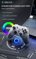 Machenike Gamepad Wireless Gaming Controller G5 Pro Elite Hall Trigger Joystick Mecha-Tactile Buttons For Switch PC Android IOS