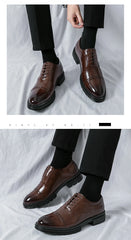 Men’s Formal Leather Dress Shoes for Business & Wedding