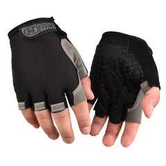 Men Cycling Bicycle Gloves Half Finger Gym Gloves Women Mitten Breathable Anti-slip Glove Fitness Sport Training Gloves