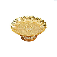 23GA Sacred Ritual Fruit Bowl for Altar Decorations Party Serving Safe Alloy Centerpieces