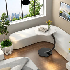 Coffee Table Light Luxury Side Table Round Flower Bedside Table Bedside Home Study Desk Auxiliary Desk Living Room Furniture Bedroom Furniture