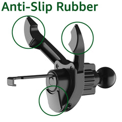17mm Ball Head Car Air Vent Clip for Car Phone Holder Mount Universal Car Air Outlet Hook Clamp for Mobile Phone GPS Brackets
