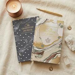 2026 New A5 Gratitude Journal Hardcover Gold Foil Notebook Daily Mindfulness Diary Positive Affirmation Planner