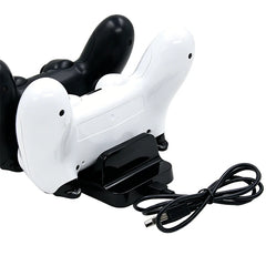 for PS4 Controller Charger USB Charging Dock Station for Sony Playstation 4 PS4 Controller Stand Double Handle Wireless Chargers