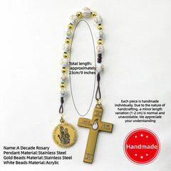 Stainless Steel Pendant of Holy Cross of Pardon and the Cross of the Sons and Daughters Marie Julie Jahenny Cross of Forgiveness