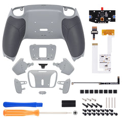 eXtremeRate Programable RISE4 V3 Remap Kit for ps5 Controller BDM-030/040/050, Upgrade Board & Redesigned Back Shell & Buttons