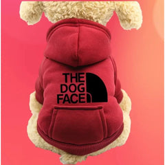 Autumn and winter sweater cowboy pocket two-legged clothes wind pet clothes dog cat Pet Shop Pet Clothing