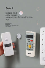 Magnetic Remote Control Holder Wall Mount Adhesive Remote Control Holder Strong Hold Tv Remote Holder for Home Office