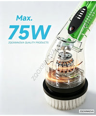 Electric Spin Scrubber, Bathroom Cordless Cleaning Brush Power Scrubber with  Replaceable Brush Heads, Electric Cleaning Brush