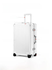 Roaming 2026 New Aluminum Frame Luggage Suitcase Travel Bag for Men And Women 20 Inch Hard  Fashion Trend Online Exclusive