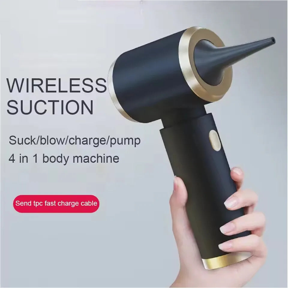 2026 New 4-in-1 Cordless Car Vacuum Cleaner 18000PA Strong Suction & Air Blower Handheld Wireless for Car Home Pet Hair Dust