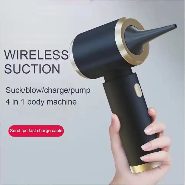 2026 New 4-in-1 Cordless Car Vacuum Cleaner 18000PA Strong Suction & Air Blower Handheld Wireless for Car Home Pet Hair Dust