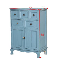 Solid Wood Chest of Drawers Storage Cabinet