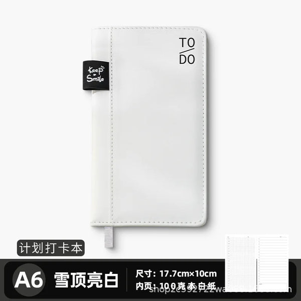 2026 A6 Minimalist Daily Planner - Habit Tracker & To-Do List for Instagrammable Productivity Elegant Productivity Journal