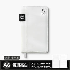 2026 A6 Minimalist Daily Planner - Habit Tracker & To-Do List for Instagrammable Productivity Elegant Productivity Journal