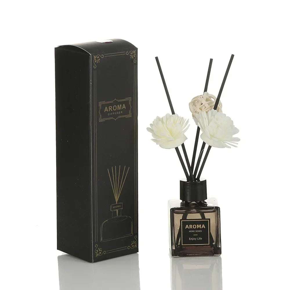50ml Premium Aroma Diffuser Oil for Home Car Air Freshener Room Deodorizer Perfume Long Lasting Fragrance Home Decor