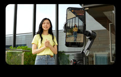 AOCHUAN Smart XE Gimbal Stabilizer 3-Axis Foldable Handheld Stand For iPhone Android With Focus Wheel For Vlog Live Streaming