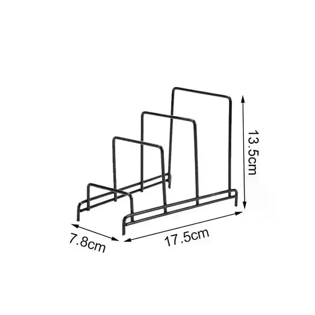 Iron Multi-Layer Kitchen Rack – Space Saving Organizer Stand