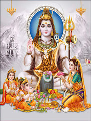 Religion Elephant God India Hinduism Ganesha Painting Canvas Durga Golden Zari Art Poster Prints Living Room Home Decor Pictures