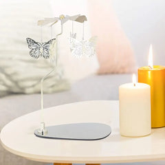 Candle Spinner New Carousel Candle Holder Carousel Candle Spinner for Wedding Party Christmas Festival Home Office Decor