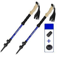 2PCS Adjustable Ultralight Trekking Poles – Quick Lock Hiking Sticks