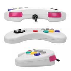 For Sega Saturn Controller Wired For Saturn System Game Controller With USB Classic Gamepad