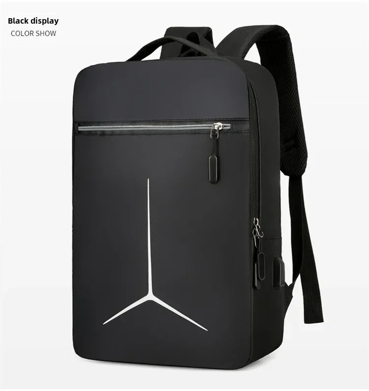 New Anti-theft USB Waterproof Hard Case Travel Smart Laptop Motorcycle Backpack Man EVA Fashion Business Men's Shell Backpack