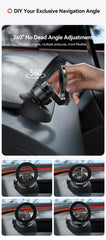YZ For Tesla Model 3 Y/YL Highland Juniper Magnetic Car Phone Holder 360 Degree Rotation Metal Car Mount for All  Phones