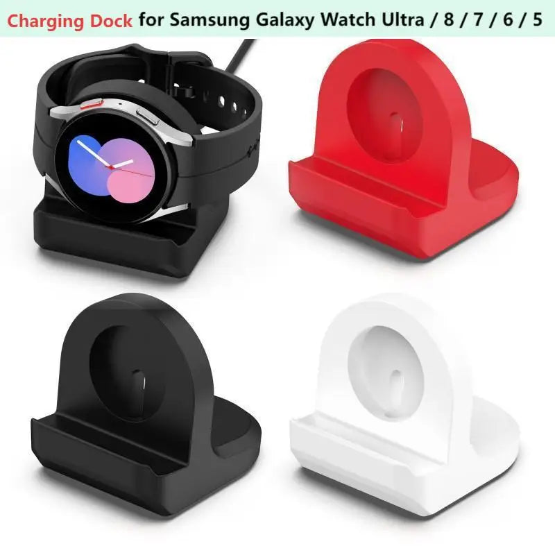 Charging Station for Samsung Galaxy Watch9 8 7 6 5 Ultra 47mm Charging Bracket for Galaxy Watch8 Classic Charger Stand Accessory