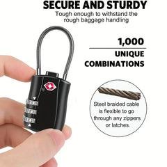 Luggage Backpack Padlock Bike Combination Alloy Body Bag Travel Gym Suit Lockers Door 1/2 Padlock for Travel Case Accessories