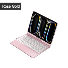 360° Magic Keyboard Case For iPad Air 11 13 M2 M3 2025 Air 4 5 10.9 For iPad Pro 11 12.9 13 10th Gen 11th A16 10.2 7/8/9th Folio