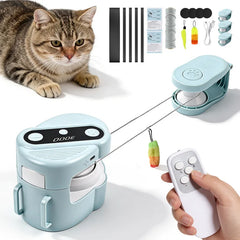 Cross-Border Hot-Selling Automatic Interactive Cat Toy Indoor Chasing Exercise Intelligence Stimulation Pet Manual Automatic Con Pet Shop