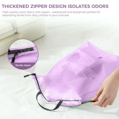 Travel Luggage Organizer Pouch Waterproof Zipper Packing Sacks Translucent Clothes Sorting Bag Suitcase Insert Accessories