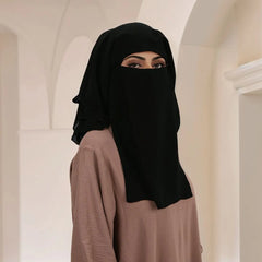 Solid Modal Jersey Instant Hijab Scarf For Muslim Woman Hijab Ladies Soft Headwraps Islamic Turban Female Headscarf