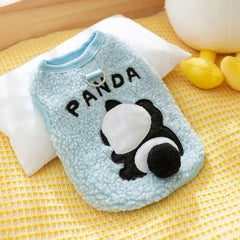 Creative Cat Sweater Cartoon Soft Pet Clothes Warm Fleece Windproof Dog Jacket for Puppy Cats