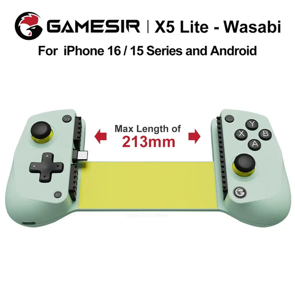 Gamesir X5 Lite Controller for Mobile gaming Smartphone phone Gamepad Compatible Android and IOS Hall Effect Sticks Type-C