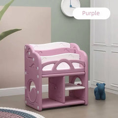 книжные шкафы Muebles Children Bookshelf Shelf Floor Baby Picture Book Shelves Family Storage Multi-functional Simple Bookcase
