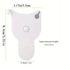 Automatic Telescopic Tape Measure Body Measuring Tape Sewing Ruler Tools Centimeter Tapes For Body Meter Measure White Tools