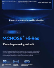 MCHOSE V9 Pro Headset with Microphone Three Mode Bluetooth Wireless Computer PC Gamer Headphones Accessories V9 Pro MCHOSE