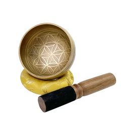Miwayer Tibetan Singing Bowl Set Sound Bowl Meditation Bowl Unique Gift Helpful for Meditation Yoga Stress Relief