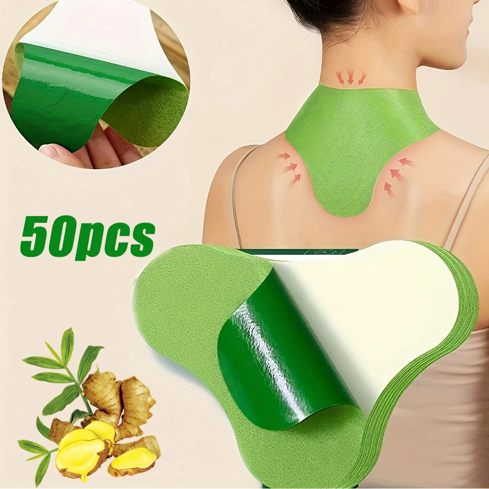 12/50/100PCS Neck Hot Compress Patch, Suitable For Housework, Work Office And Outdoor Travel, Gift Giving