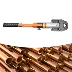 10T Professional Crimping Pliers with V/U Molds Type Hydraulic Press Tool Set Pressiing Pipe Crimper Aluminum Tube Clamp